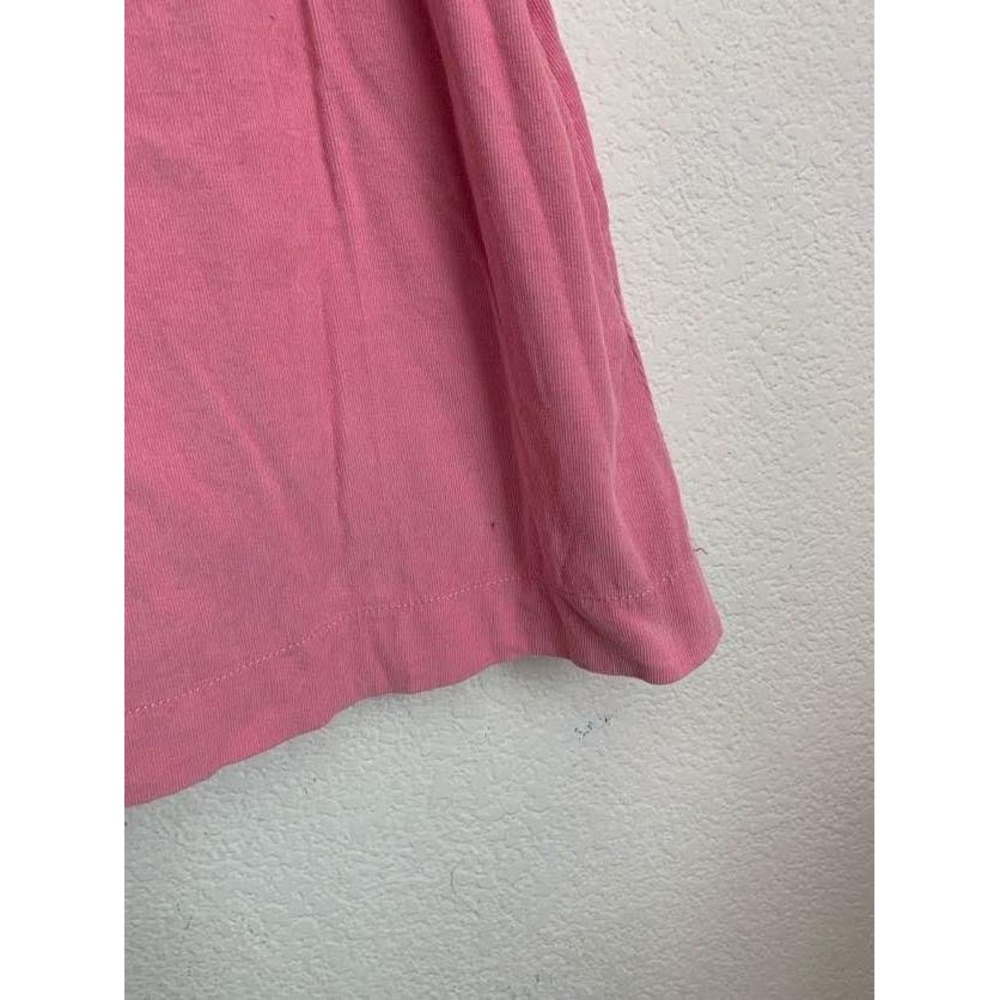 Mini Boden Dress Corduroy Ruffle Sleeve Floral Lining Pink Kids 7-8Y 128cm - Picture 3 of 8